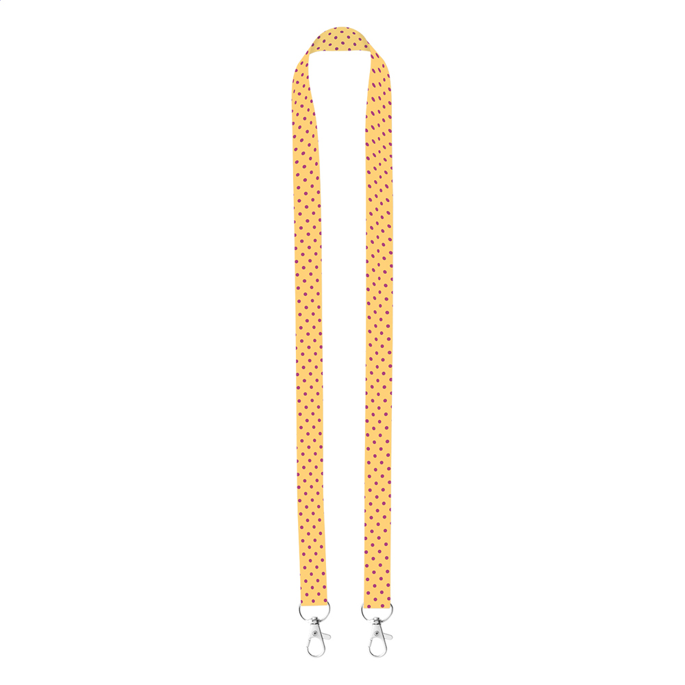Subyard Double - custom made sublimatie lanyard