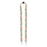 Subyard Double Safe - custom made sublimatie lanyard - 
