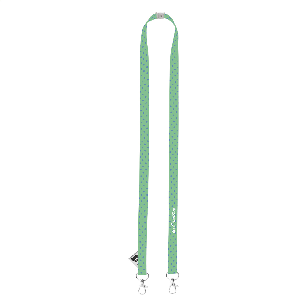 Subyard 15 Double Safe Eco - custom made sublimatie lanyard