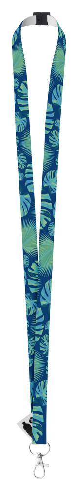 Subyard 15 Zero Safe RPET - custom made sublimatie lanyard