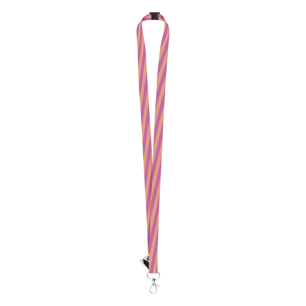 Subyard 15 A Safe RPET - custom made sublimatie lanyard