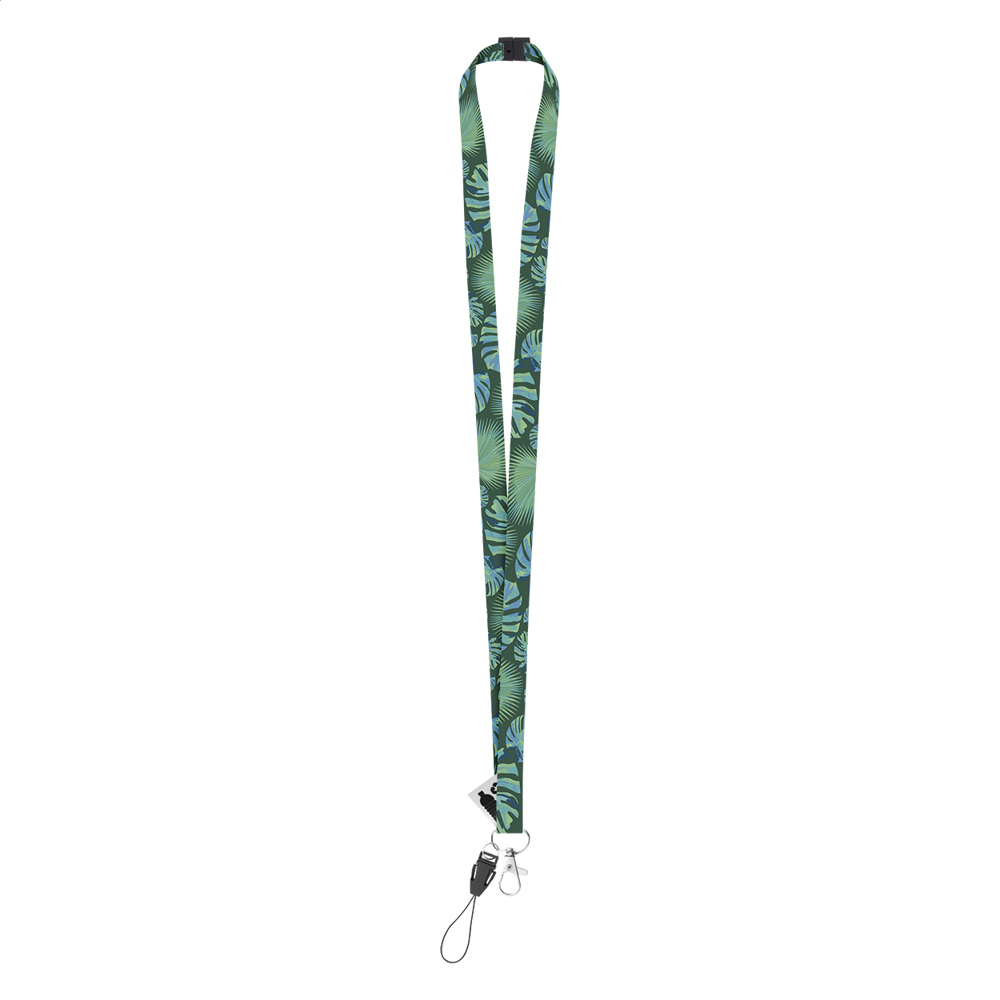Subyard 15 B Safe RPET - custom made sublimatie lanyard