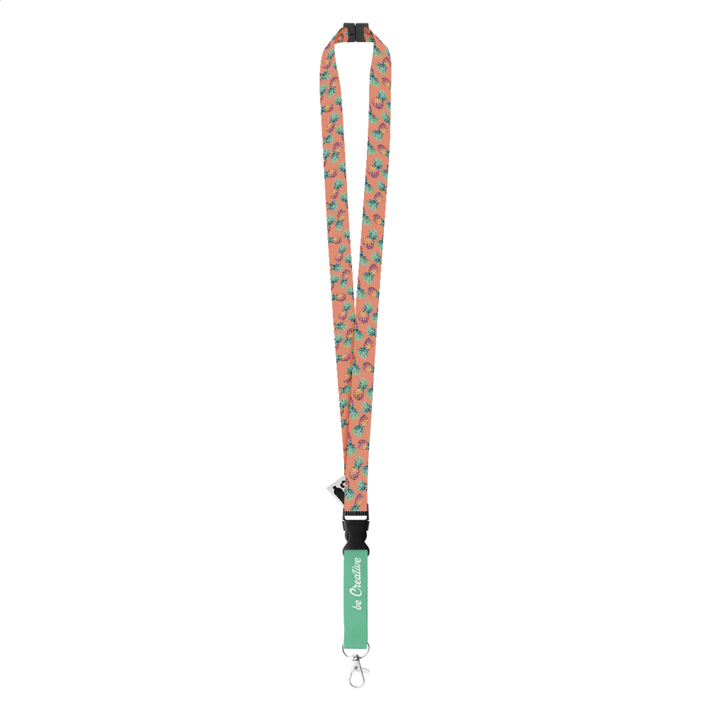 Subyard C Safe RPET - custom made sublimatie lanyard