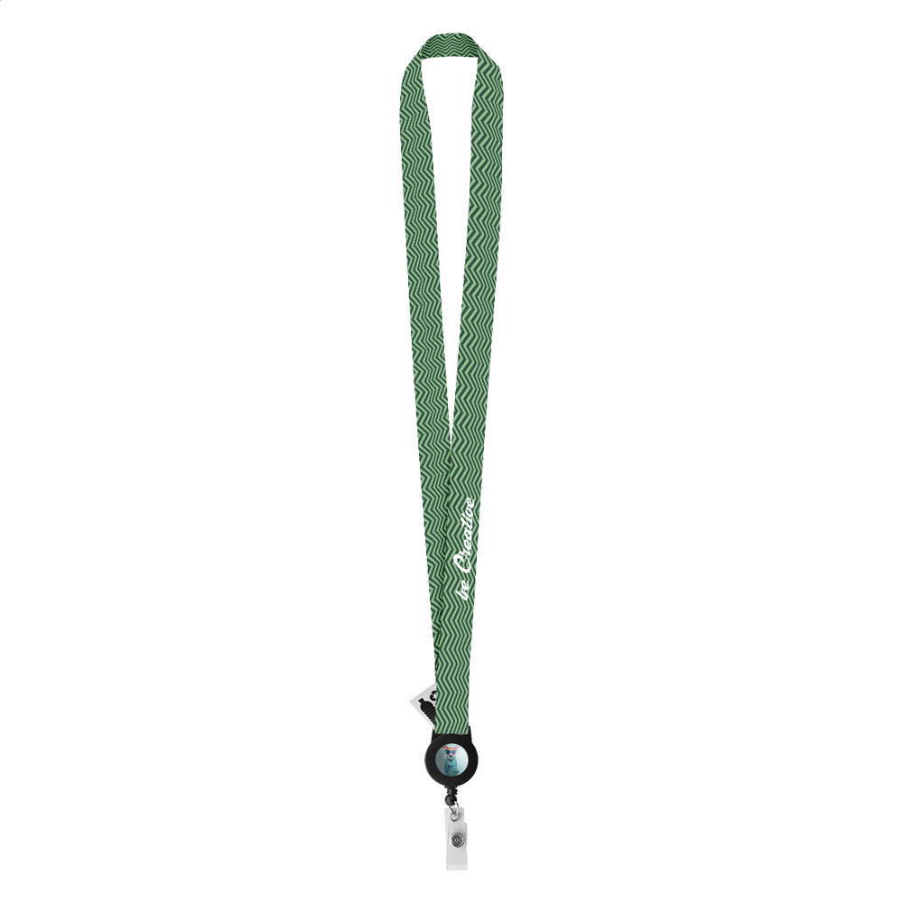 Subyard YoYo A RPET - custom made sublimatie lanyard