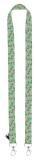Subyard Double RPET - custom made sublimatie lanyard - 