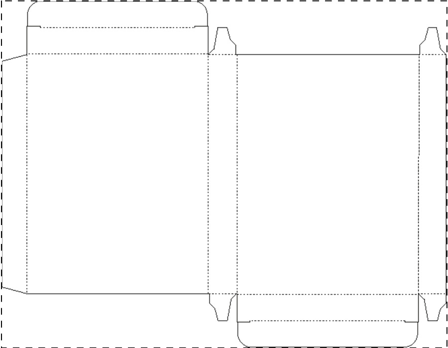 Aangepaste kartonnen doos