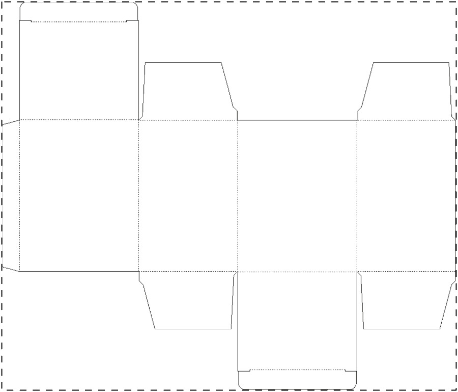 Aangepaste kartonnen doos