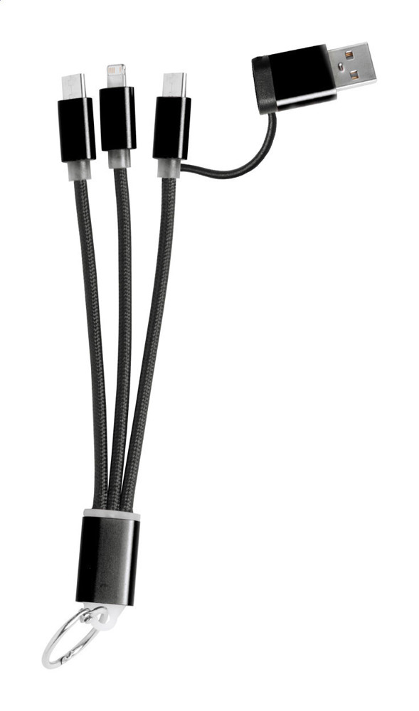 Rashort - sleutelhanger met USB-oplaadkabel