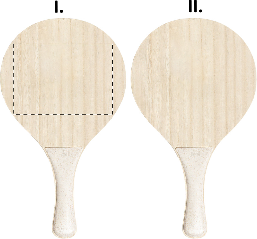 Racket 1 - achterkant