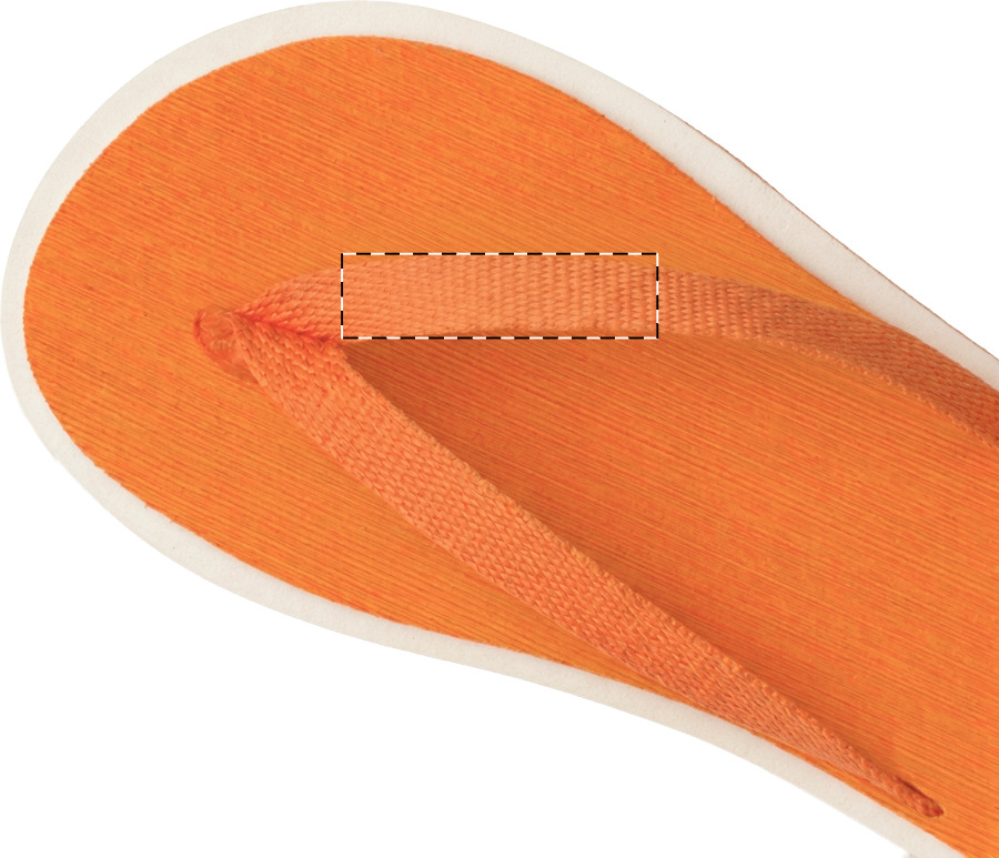 Rechter slippers - rechterrim