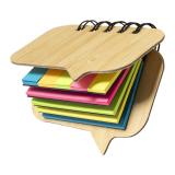Maeng - notitieblok met sticky notes - 