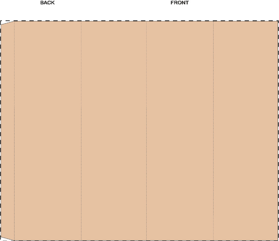 Aangepaste kraft papieren wikkel