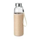 UTAH TOUCH - Glazen drinkfles in tasje - 