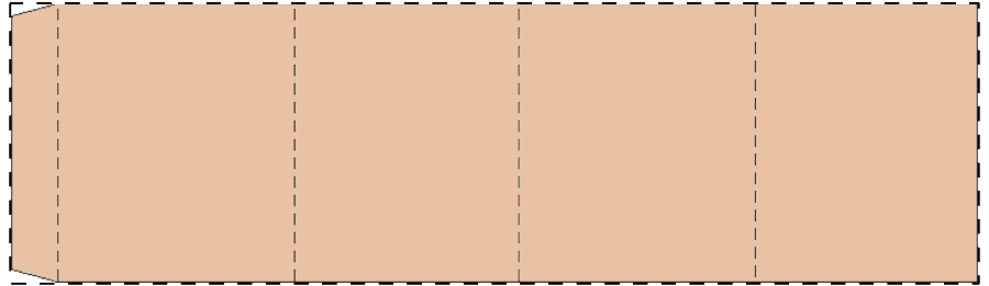 Aangepaste kraft papieren wikkel