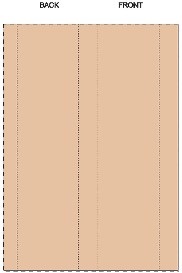 Aangepaste kraft papieren wikkel