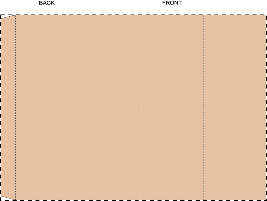 Aangepaste kraft papieren wikkel