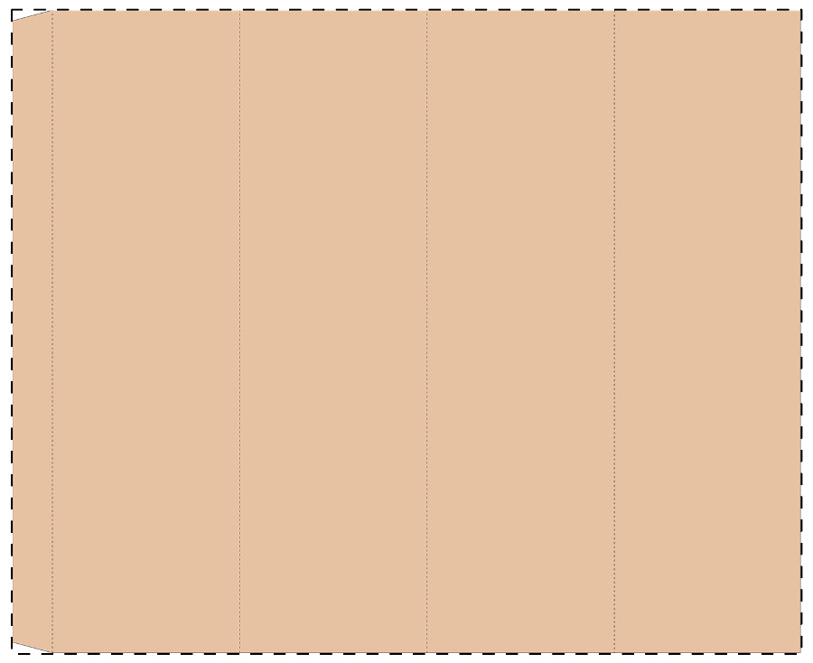 Aangepaste kraft papieren wikkel