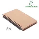 GROWNOTEBOOK™ - Notitieboek pijnboomzaad - 