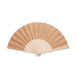 FANNY CORK - Handwaaier van hout en kurk - 