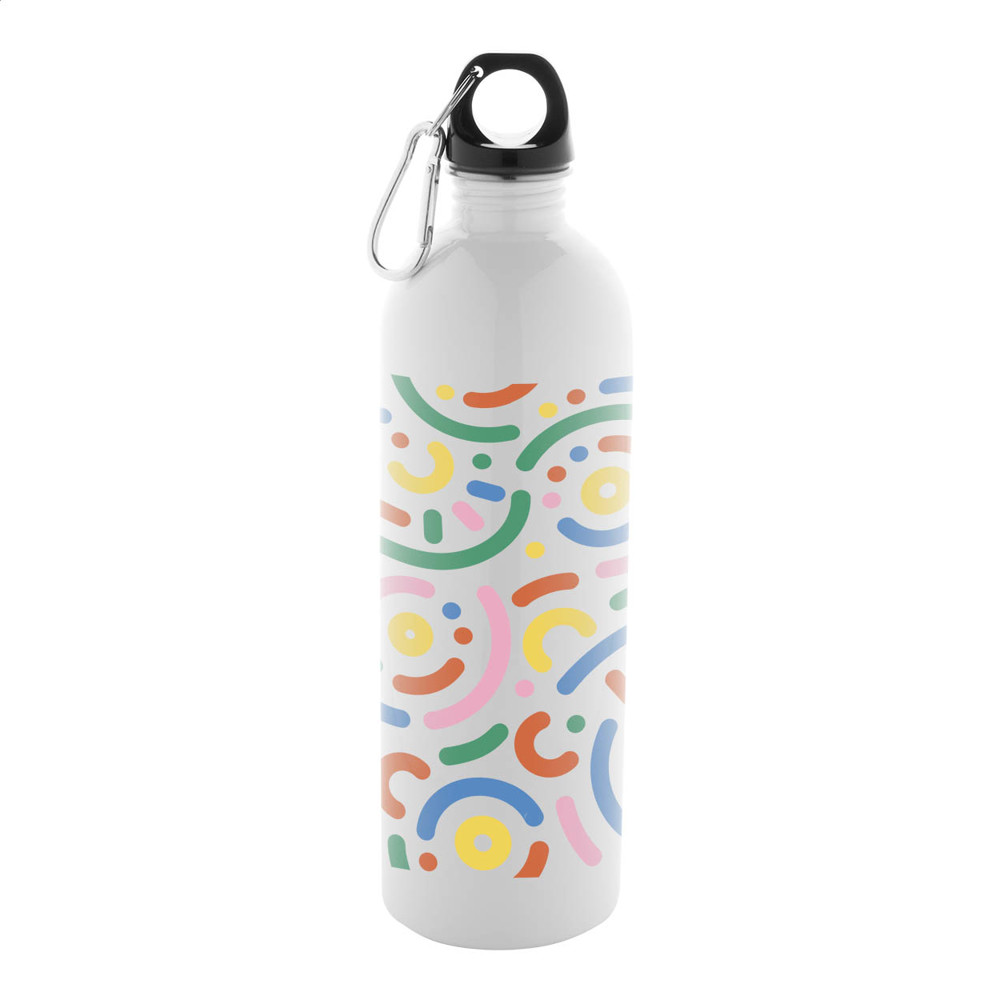 Pressuto XL - Fles van gerecycled roestvrij staal