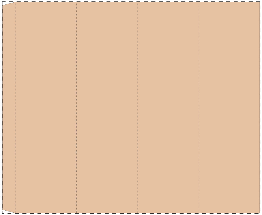 Aangepaste kraft papieren wikkel