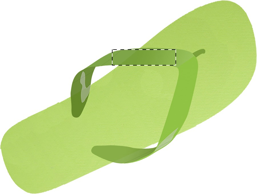 Rechter slipper - linkerriem