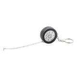 Wheel - rolbandmaat sleutelhanger - 