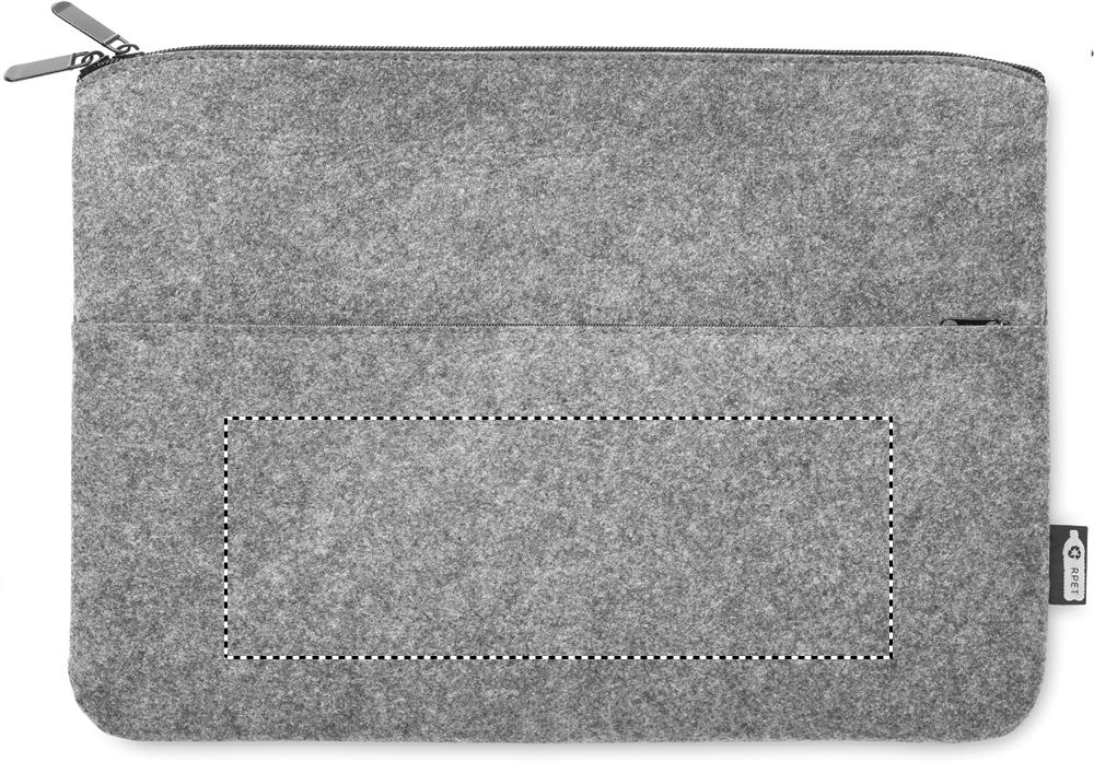 FRONT POCKET (max 250 x 90 mm)