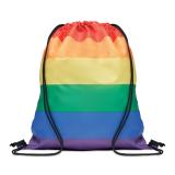 BOW - Regenboog RPET trekkoordrugzak - 