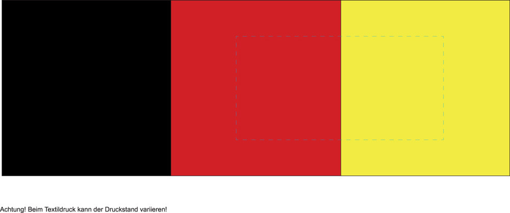 op gele en rode vlakken