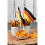 Deko-vlaggenset Stick Duitsland, set van 11