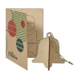 FestiCard Kraft - Kerstkaart, - 