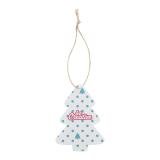 CreaJul Seed - aangepast kerstboom ornament van zaadpapier, - 