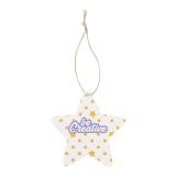 CreaJul Seed - aangepast kerstboom ornament van zaadpapier, - 