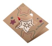TreeCard Eco - Kerstkaart, - 