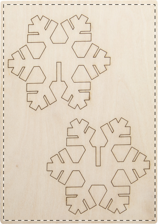 Houten deel - voorkant