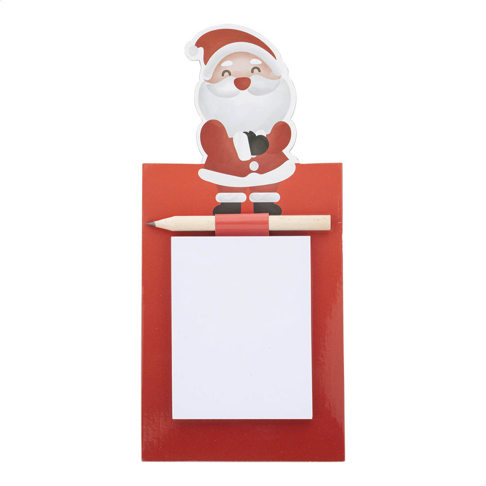 Julliste - Kerstmis magnetisch notitieblok,