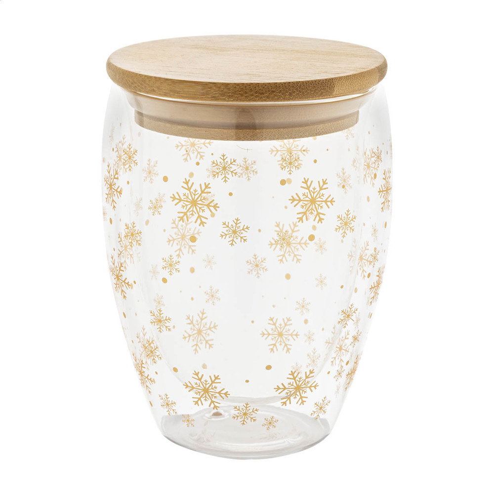 Bostro - Kerst glazen thermo cup
