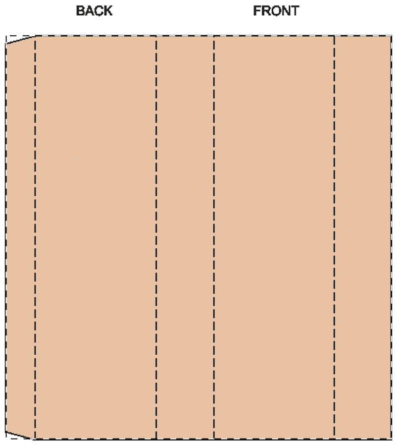 Aangepaste kraft papieren wikkel