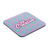 CreaFelt Drink Plus - Custom made RPET-vilten onderzetter, cirkel - 