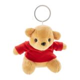 TeddyFob - pluche teddybeer sleutelhanger - 