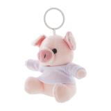PigFob - pluche varken sleutelhanger