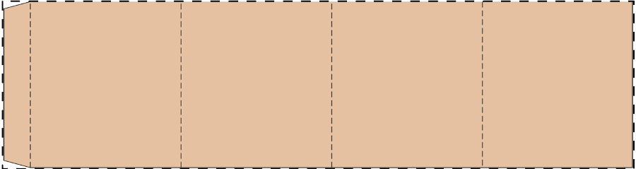 Aangepaste kraft papieren wikkel