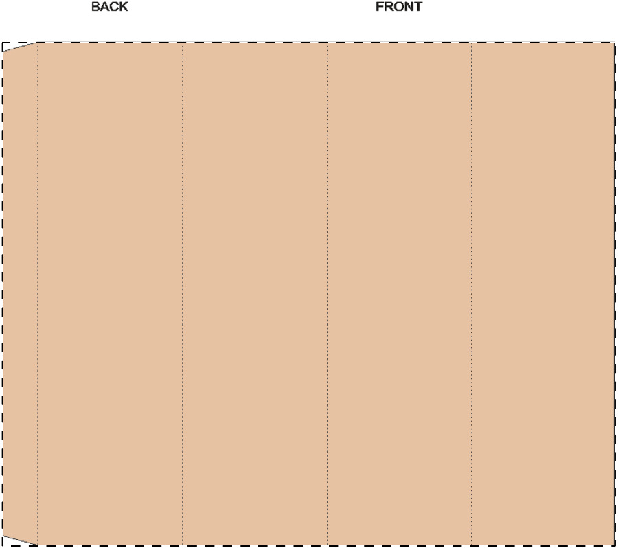 Aangepaste kraft papieren wikkel