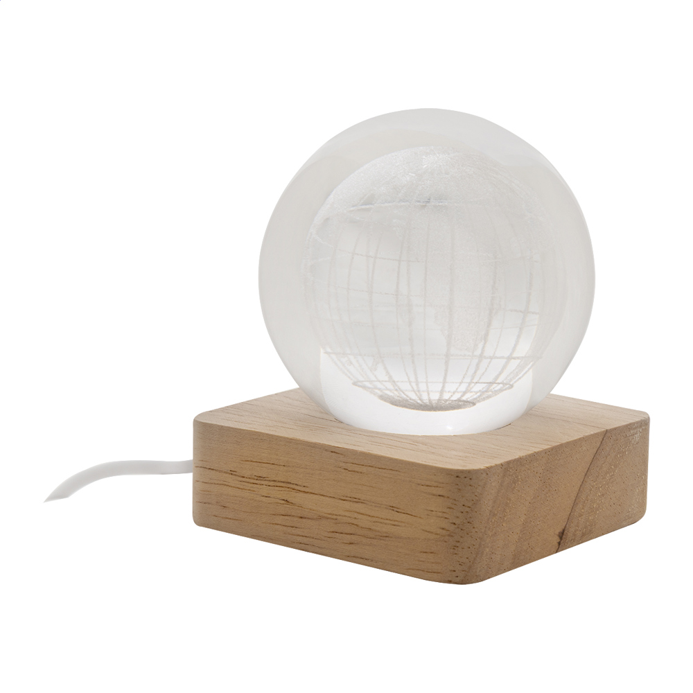 LumiGlobe - glazen lichtbol