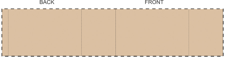 Aangepaste kraft papieren wikkel