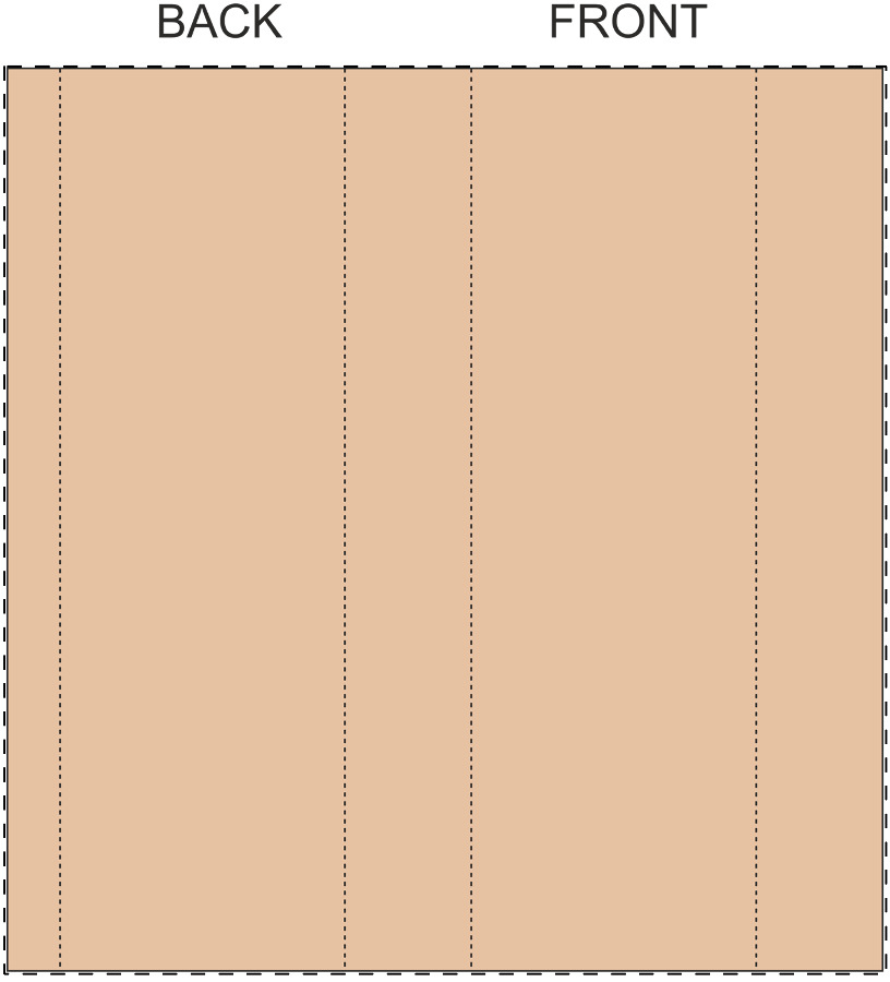 Aangepaste kraft papieren wikkel