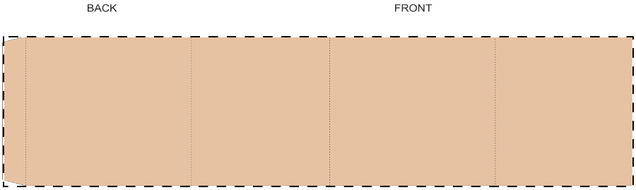 Aangepaste kraft papieren wikkel