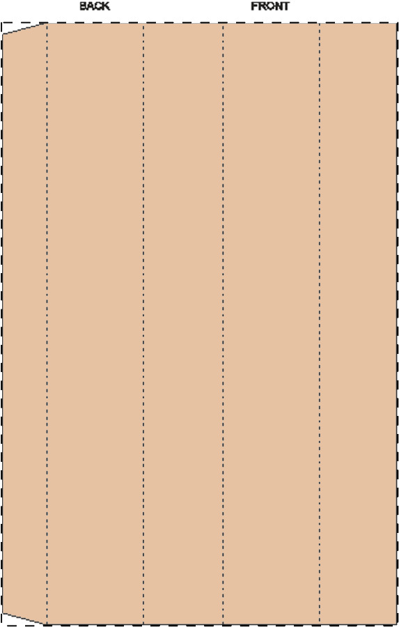 Aangepaste kraft papieren wikkel