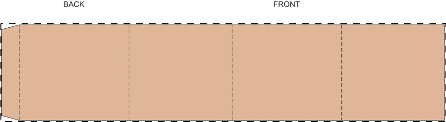 Aangepaste kraft papieren wikkel
